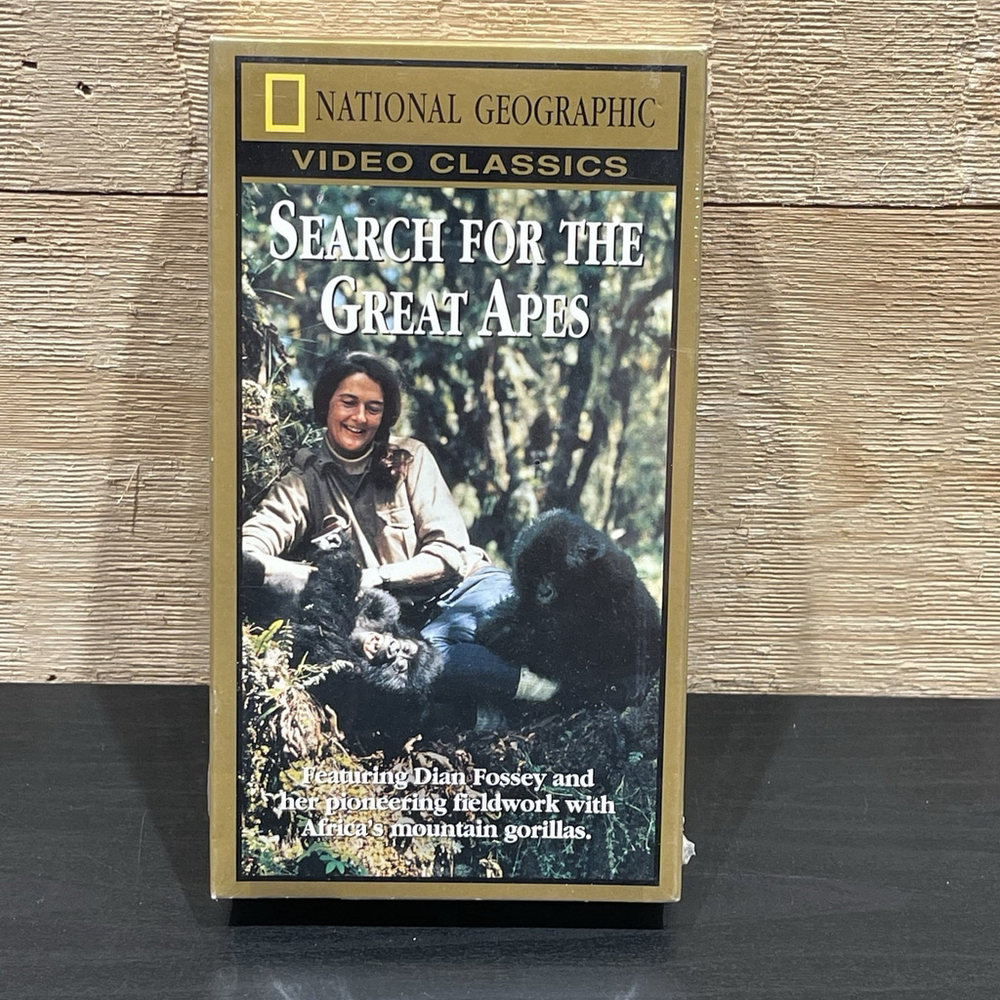 National Geographic Video Search For The Great Apes VHS New / Sealed Movie - Picture 2 of 8